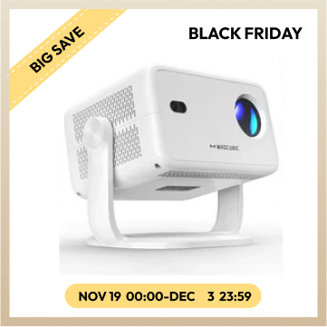 MAGLUMIC AURA PRO™ – SMART PROJEKTOR 4K Z ANDROID 11 I Wi-Fi 6